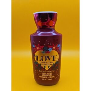 NEW Bath & Body Works LOVE COTTON CANDY CHAMPAGNE Body Lotion 8 Oz